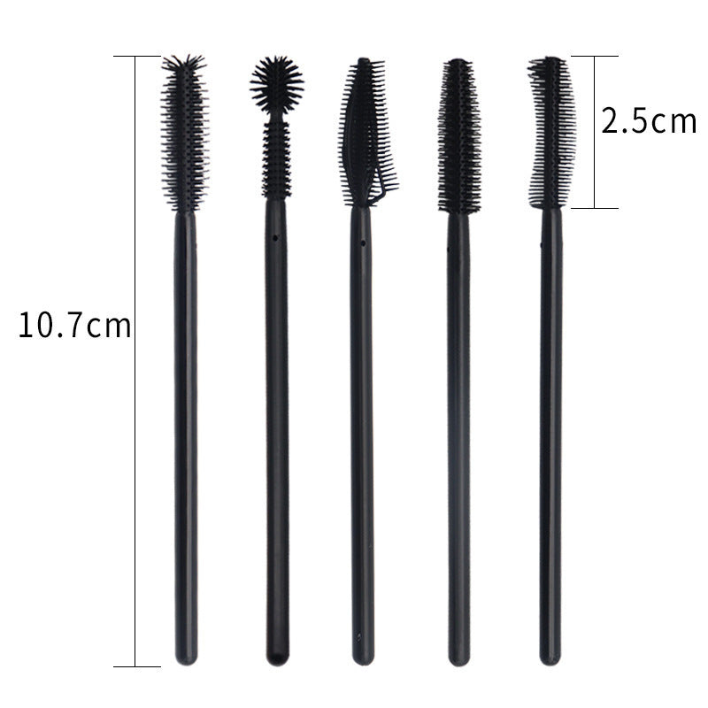 JMT-763082 50 Pack Silicon Lash Curlers in Black - Multiple Styles Available