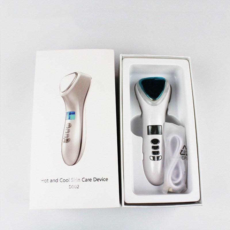 JMT-763210 Color Light Therapy Beauty Device with Cold/Hot Vibration and Intelligent Reminder