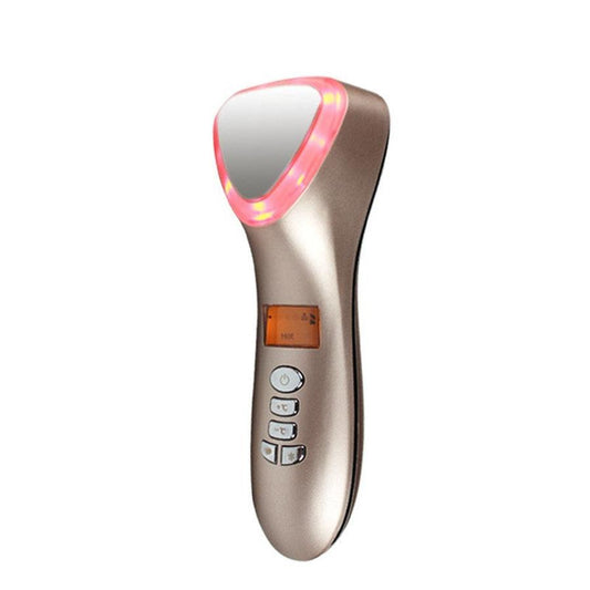 JMT-763210 Color Light Therapy Beauty Device with Cold/Hot Vibration and Intelligent Reminder