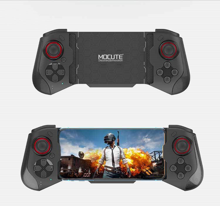 JMT-763274 Bluetooth Gamepad with One-Key Functionality for Mobile Gaming, USB Interface, Vibration Feature, ABS Material