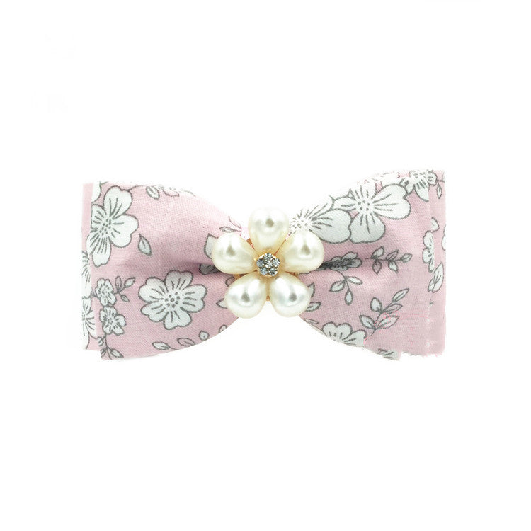 JMT-763466 Handmade Red Festive Sushi Bow Collar for Cats and Dogs - Adjustable Sizes