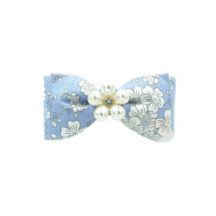 JMT-763466 Handmade Red Festive Sushi Bow Collar for Cats and Dogs - Adjustable Sizes