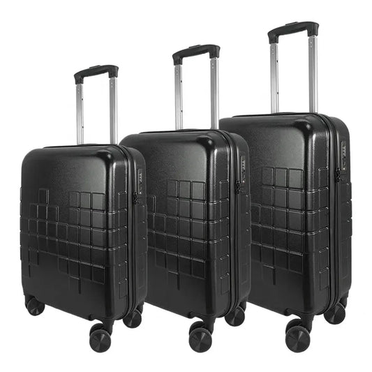 JMT-763530 Aluminium Hard Shell Trolley Case Luggage Set - 3 Piece Travel Bag Collection