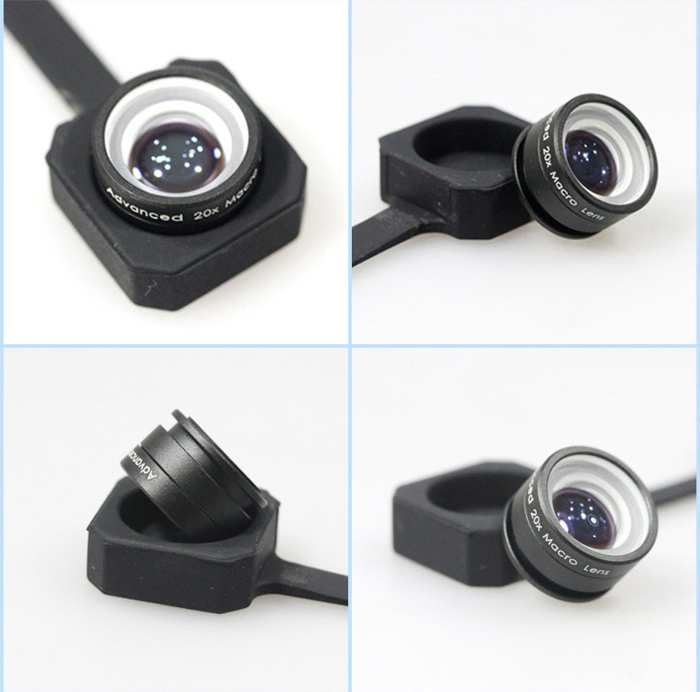 JMT-763978 Macro Phone Lens with Multi-Layer Coated Optical Glass and Durable Aluminum Shell