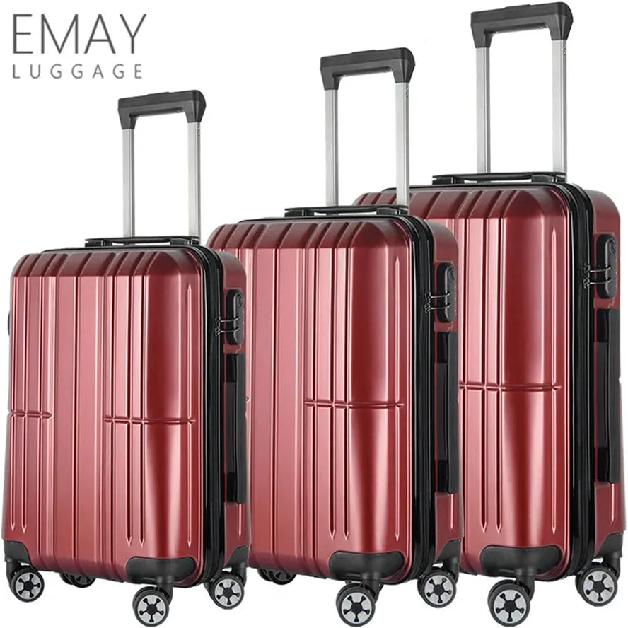 JMT-764682 Aluminium Hardside Travel Suitcase with TSA Lock and Double Spinner Wheels