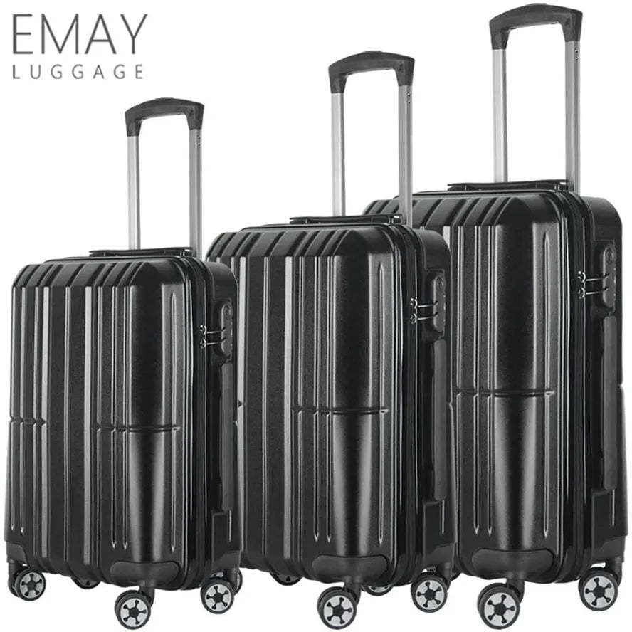 JMT-764682 Aluminium Hardside Travel Suitcase with TSA Lock and Double Spinner Wheels
