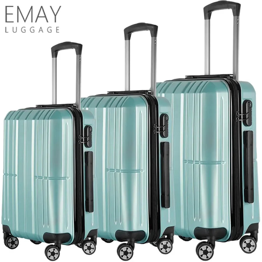 JMT-764682 Aluminium Hardside Travel Suitcase with TSA Lock and Double Spinner Wheels
