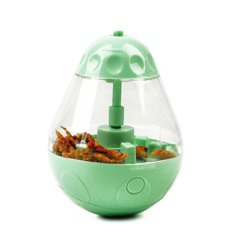 JMT-765130 Interactive LED Light-Up Tumbler Cat Toy - Durable ABS Material, Engaging Bite Toy