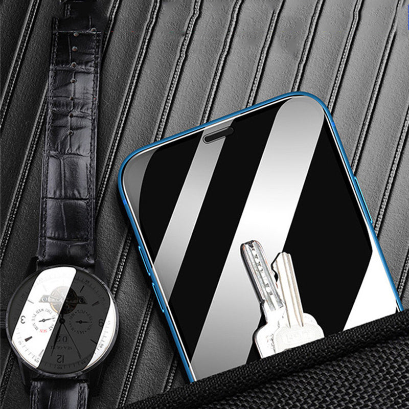 JMT-765130 Tempered Glass Anti-Fingerprint Screen Protector for iPhone - HD, Anti-Scratch, Reflective Film