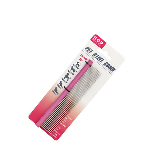 JMT-765194 Colorful Stainless Steel Needle Comb - Small & Medium Sizes Available