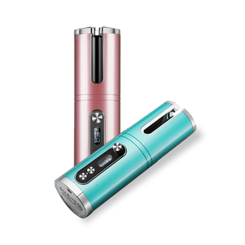 JMT-765258 Automatic Electric Curling Iron with Rotating Tourmaline Ceramic Rod, 21mm-30mm Diameter, 10 Temperature Settings, Available in Multiple Colors