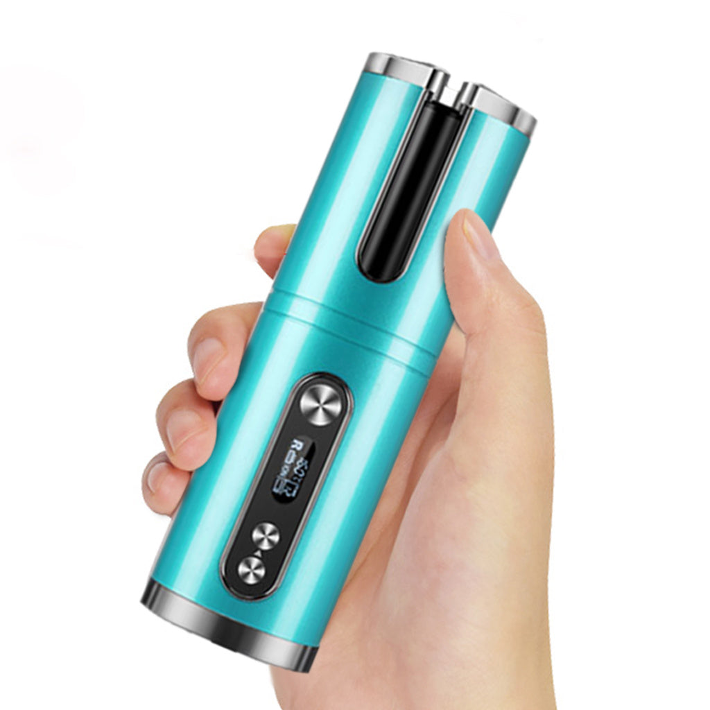 JMT-765258 Automatic Electric Curling Iron with Rotating Tourmaline Ceramic Rod, 21mm-30mm Diameter, 10 Temperature Settings, Available in Multiple Colors