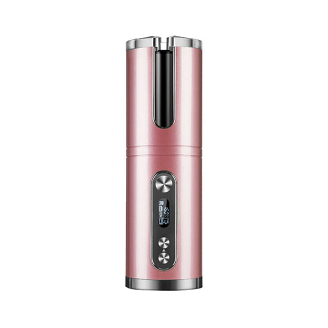 JMT-765258 Automatic Electric Curling Iron with Rotating Tourmaline Ceramic Rod, 21mm-30mm Diameter, 10 Temperature Settings, Available in Multiple Colors