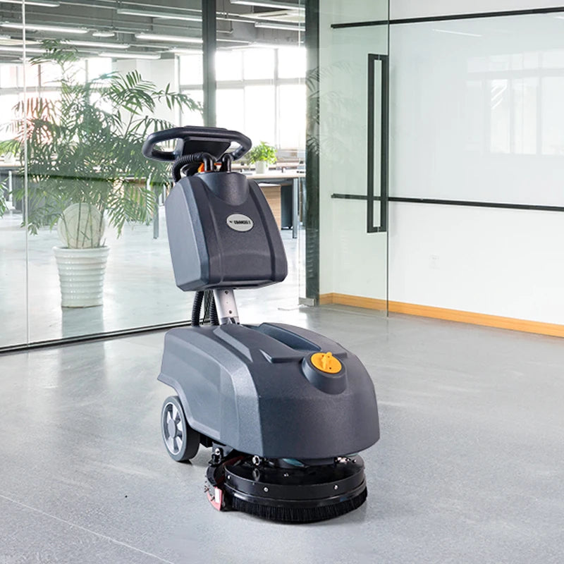 JMT-765578 Compact Walk-Behind Electric Single Brush Floor Scrubber M30