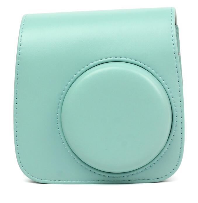 JMT-765642 Small Leather Shoulder Camera Bag - PU Material Protection Case