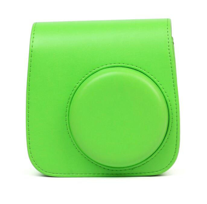 JMT-765642 Small Leather Shoulder Camera Bag - PU Material Protection Case