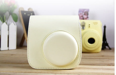 JMT-765642 Small Leather Shoulder Camera Bag - PU Material Protection Case