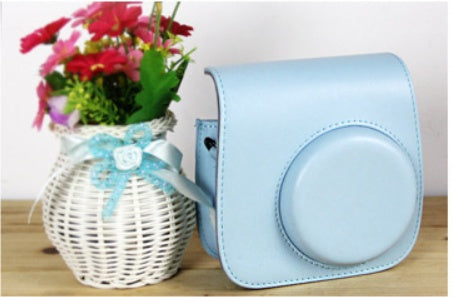 JMT-765642 Small Leather Shoulder Camera Bag - PU Material Protection Case