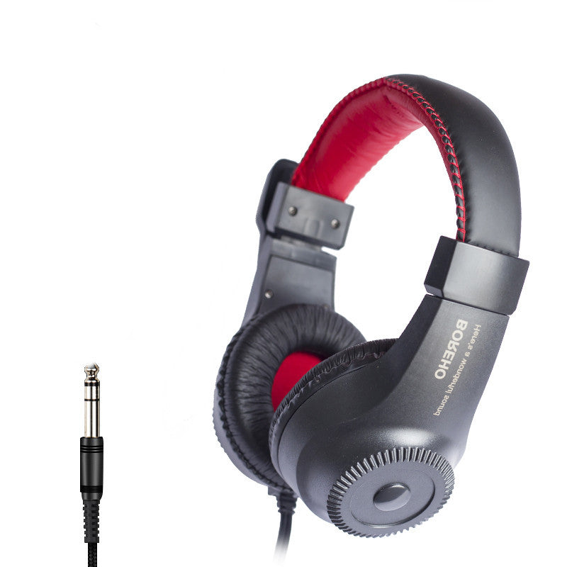JMT-765770 Specialized 6.5MM Earphones for Musical Instruments - Available in Black, Red, Blue, and Rose Red