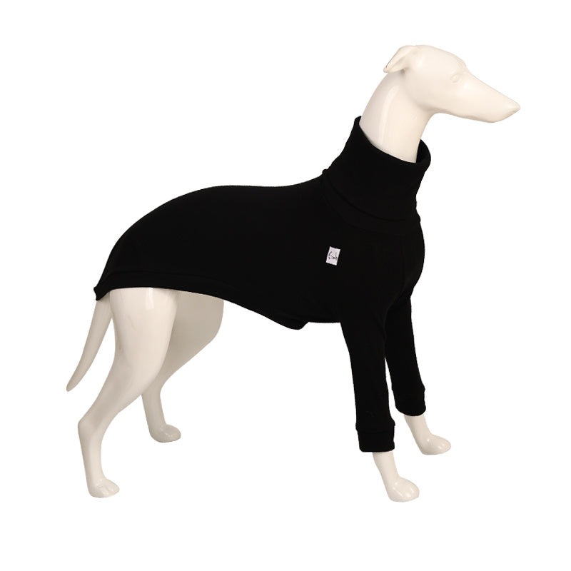 JMT-765898 High Neck Cotton Dog Shirt in Yellow, Pink, Gray, and Black