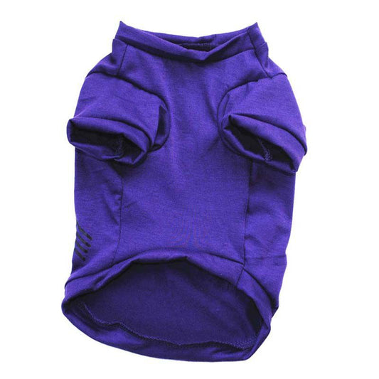 JMT-766026 Casual Cotton Halloween Pumpkin Dog Vest in Black and Purple - Sizes XS to L Available