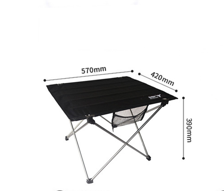 JMT-766154 Portable Folding Aluminum Alloy Picnic Table for Outdoor Camping