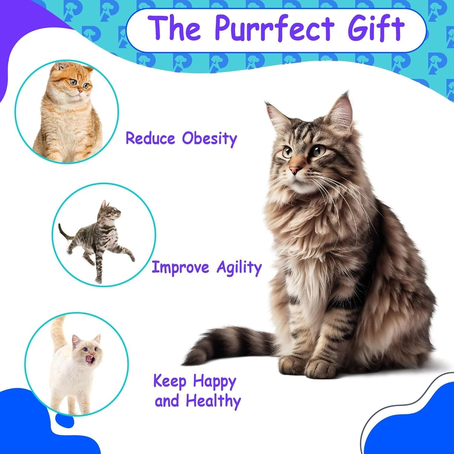 JMT-766410 Adjustable Cat Wand Toy - Extends from 8 to 17 Inches for Versatile Play