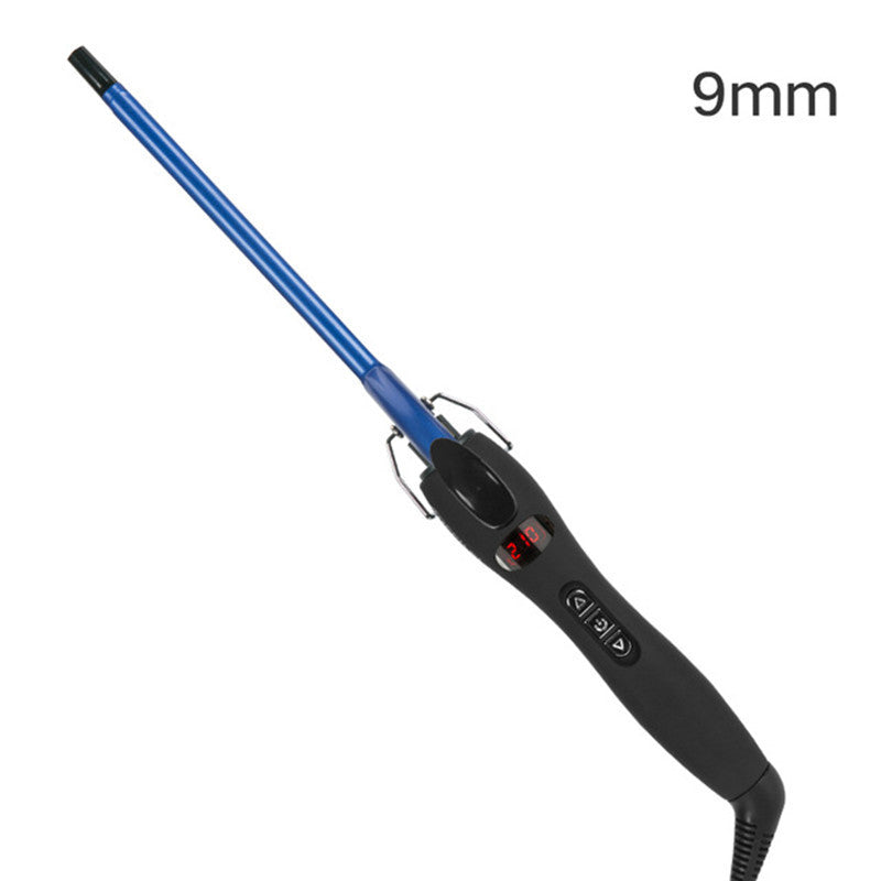 JMT-766410 Wet and Dry Anti-Skid Curling Stick with Adjustable Temperature Control, Eco-Friendly Alloy, 9mm Diameter