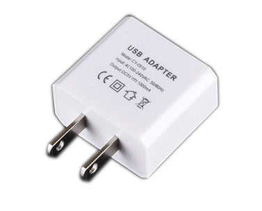 JMT-766602 5V 1A USB Power Adapter for Mobile Phones – EU/USA/Australia/UK Compatible