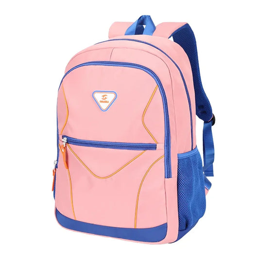 JMT-766666 Durable Waterproof Backpack for Students - 16 Inch School Bag with Multiple Compartments