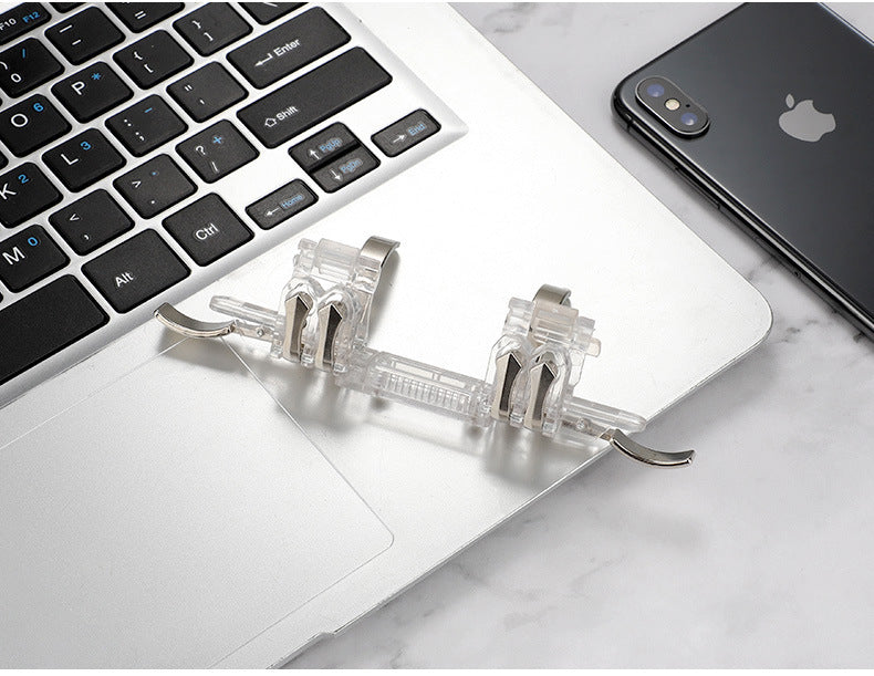 JMT-766730 Six-Finger Linkage Metal Gamepad for Smartphones - Ergonomic Joystick Accessory