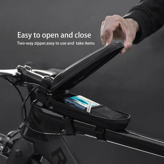 JMT-766794 Bike Front Bag – Waterproof Hard Case for Upper Tube Storage