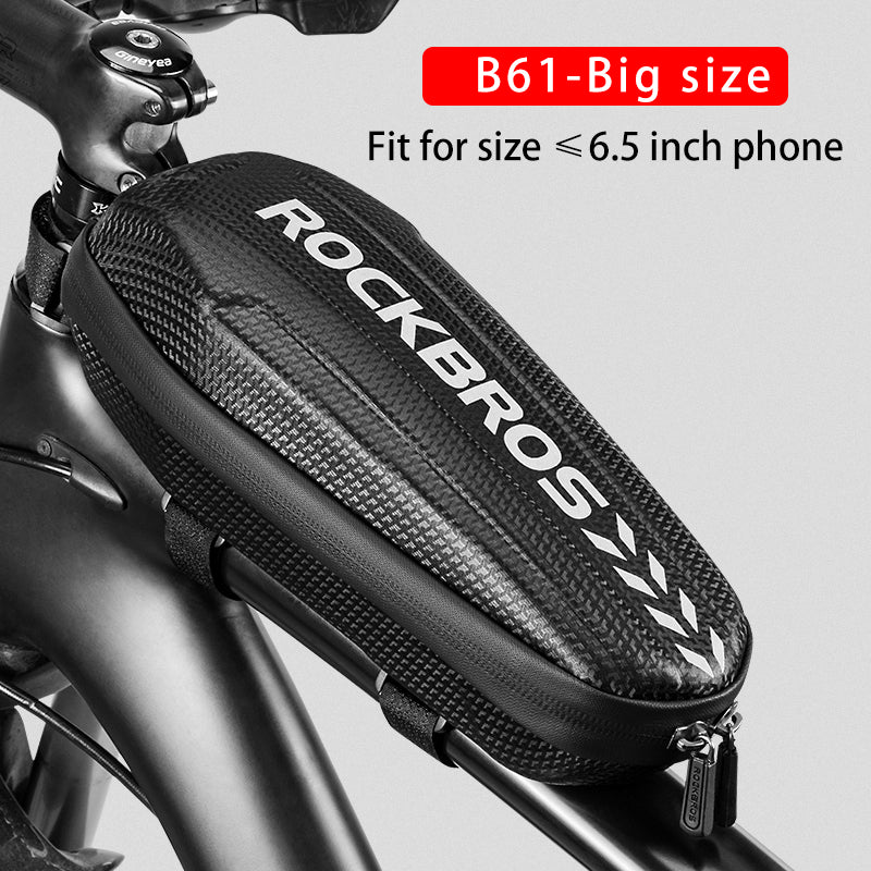 JMT-766794 Bike Front Bag – Waterproof Hard Case for Upper Tube Storage