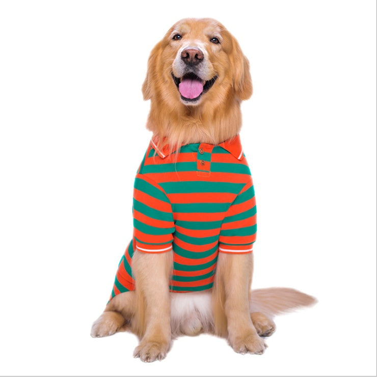JMT-767178 Cotton Two-Legged Pet Polo Shirt with High Elasticity and Various Sizes