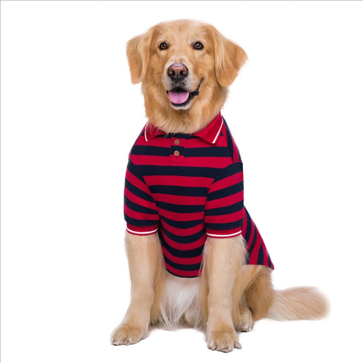 JMT-767178 Cotton Two-Legged Pet Polo Shirt with High Elasticity and Various Sizes