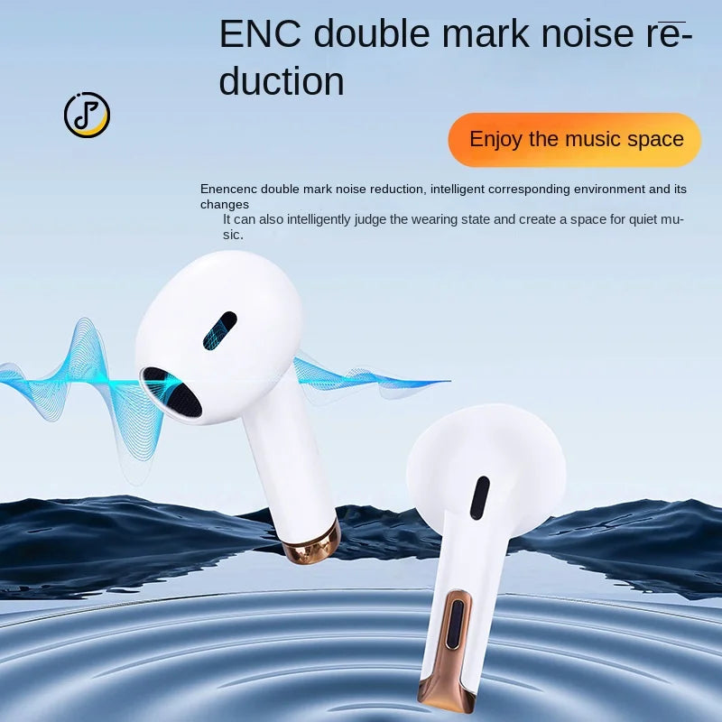 JMT-767434 Wireless In-Ear Headset with ENC, LED Battery Indicator, and Smart Display