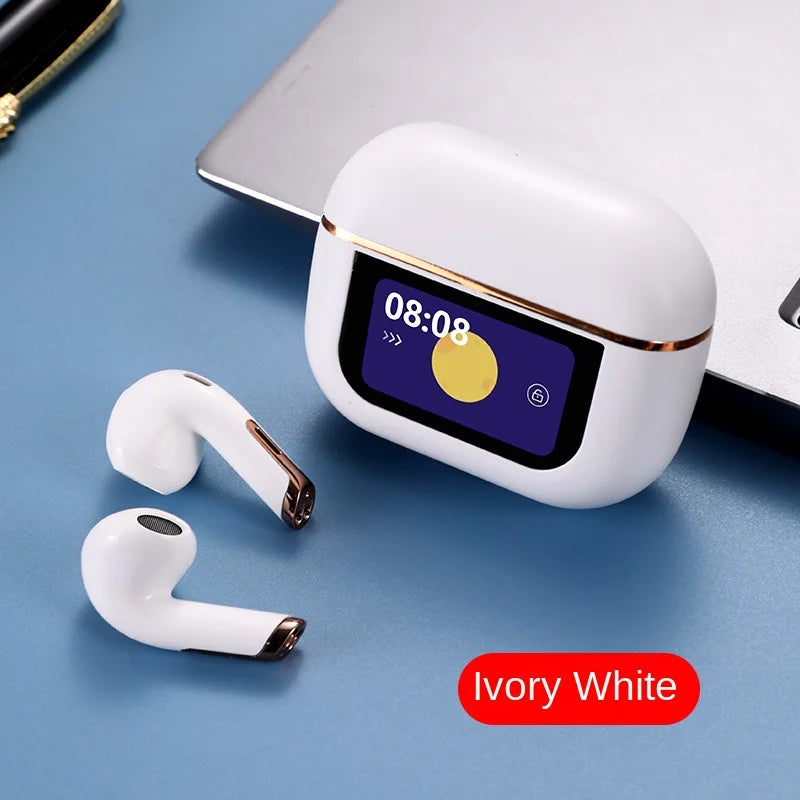 JMT-767434 Wireless In-Ear Headset with ENC, LED Battery Indicator, and Smart Display