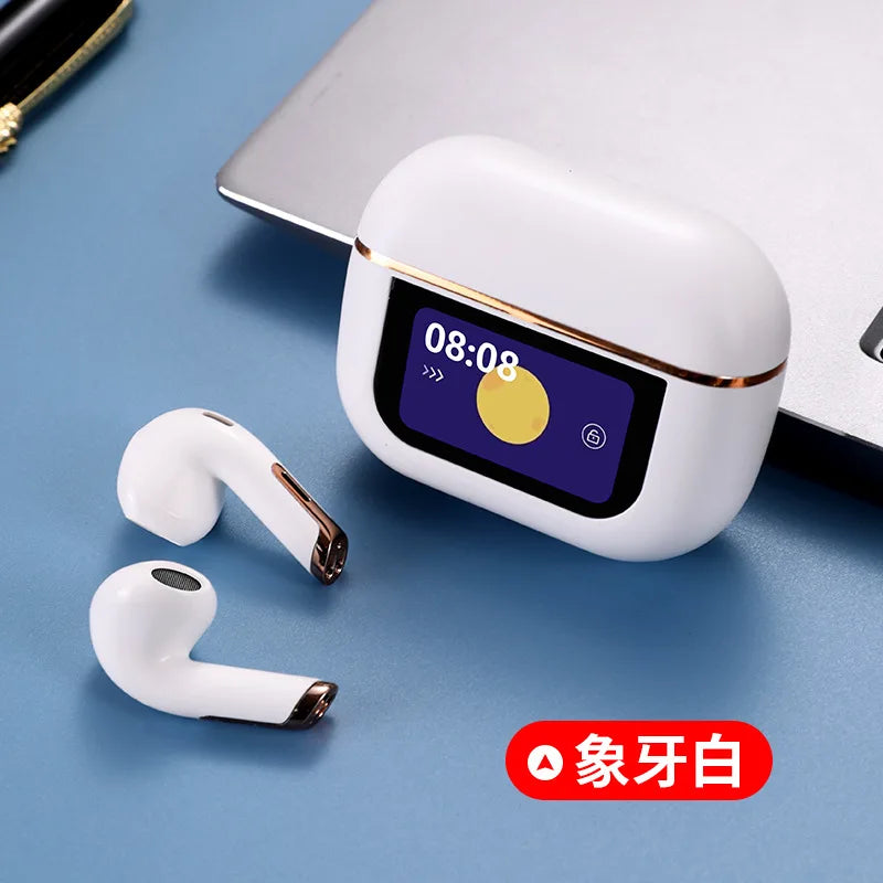 JMT-767434 Wireless In-Ear Headset with ENC, LED Battery Indicator, and Smart Display