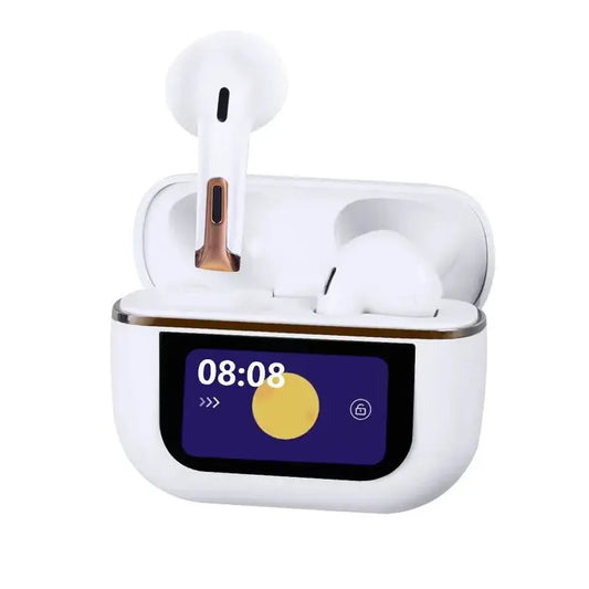 JMT-767434 Wireless In-Ear Headset with ENC, LED Battery Indicator, and Smart Display