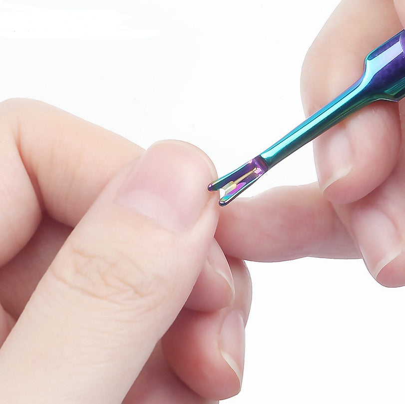 JMT-767562 Dead Skin Fork Tool for Nail Care - 11cm Length