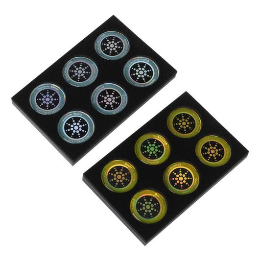 JMT-768266 Anti-Radiation Silicone Phone Stickers - 6 Pack for Cell Phones, iPads, and Computers