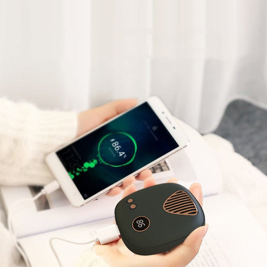 JMT-768586 Compact Multi-Function Hand Warmer with USB Charging, 5000 mAh, Modern Design