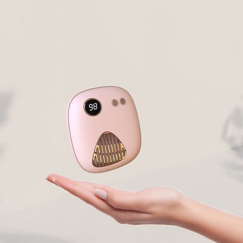 JMT-768586 Compact Multi-Function Hand Warmer with USB Charging, 5000 mAh, Modern Design