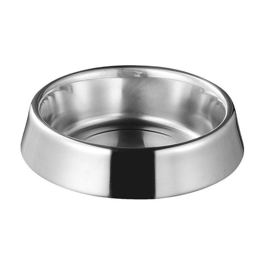 JMT-768586 Durable Non-Slip Stainless Steel Pet Bowl - Bite Resistant, Easy to Clean, Anti-Spill Design