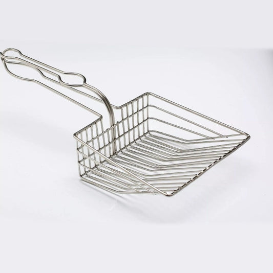 JMT-768650 Instantaneous Filter Cat Litter Shovel - Durable Metal with PVC Handle