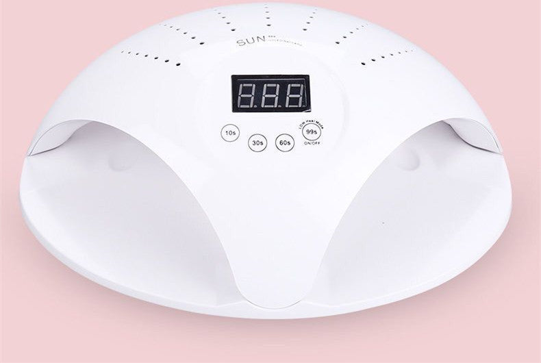 JMT-768714 Light Therapy Nail Dryer for Nail Polish and Glue - Color Options: White, Pink