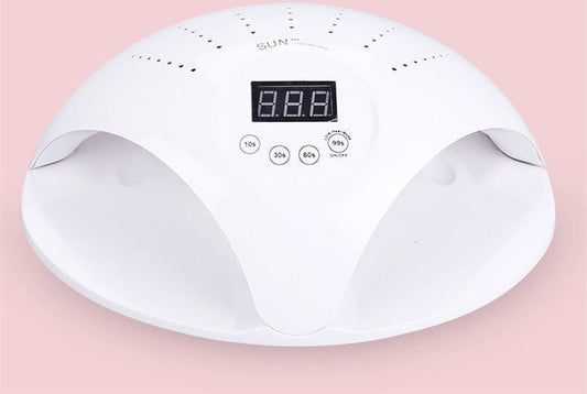 JMT-768714 Light Therapy Nail Dryer for Nail Polish and Glue - Color Options: White, Pink