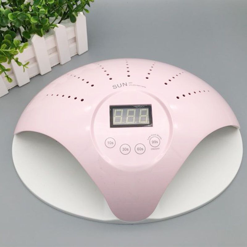 JMT-768714 Light Therapy Nail Dryer for Nail Polish and Glue - Color Options: White, Pink