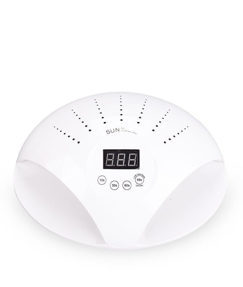 JMT-768714 Light Therapy Nail Dryer for Nail Polish and Glue - Color Options: White, Pink