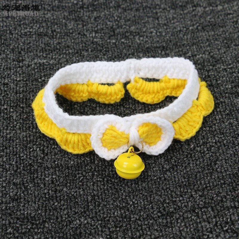 JMT-769226 Pet Cat and Small Dog Bow Tie Collar - Gender-Neutral Pet Accessory